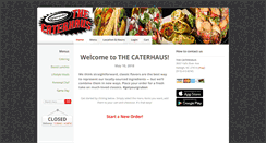 Desktop Screenshot of caterhaus.com
